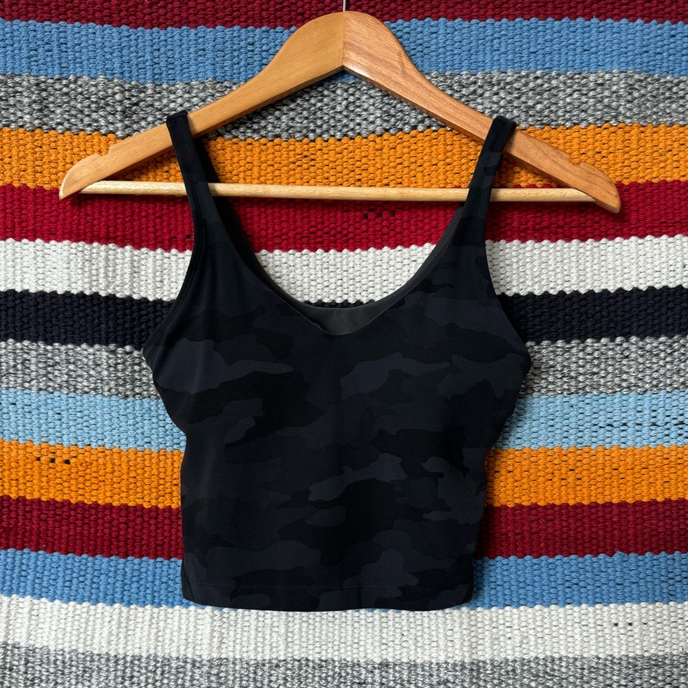 Lululemon Align Tank - Heritage 365 Camo Deep Coal Multi - Picture 7 of 16